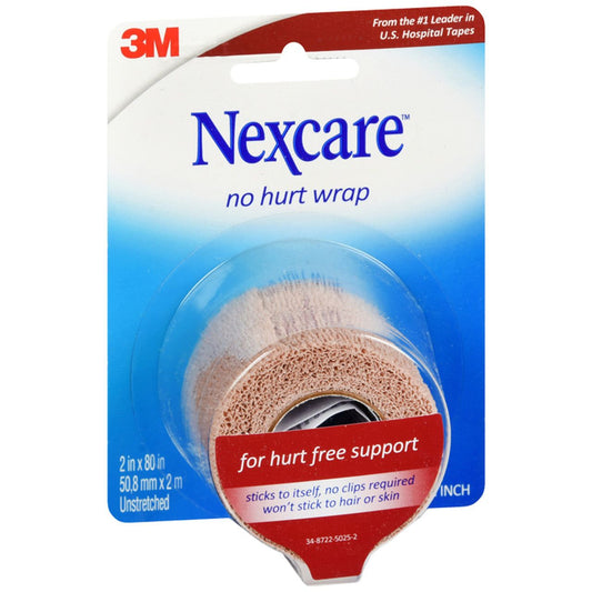 Nexcare No Hurt Wrap 2 X 80in First Aid Pasteur Pharmacy