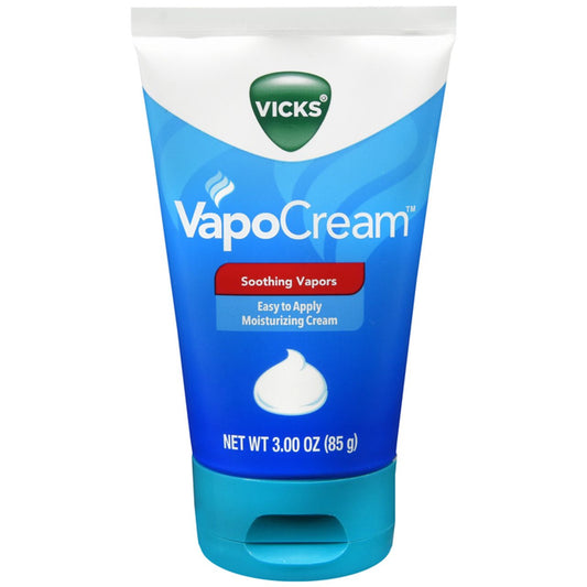 Vicks Vapocream Soothing Vapors Cream 3 Oz First Aid Pasteur Pharmacy