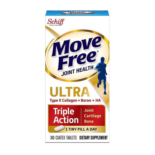 Move Free Schiff, Joint Health, Ultra, Triple Action, 30 Coated Tablets Vitamins & Supplements Pasteur Pharmacy
