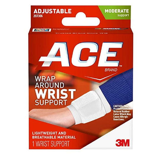 Ace Wrap Around Wrist Support Adjustable - Each First Aid Pasteur Pharmacy