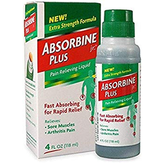 Absorbine Jr. Pain Relief Liquid 4 Oz Health & Beauty Pasteur Pharmacy