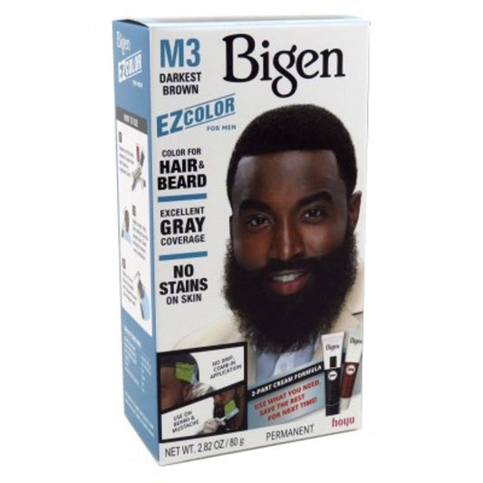 Bigen EZ Color For Men Darkest Brown Kit Hair Color Pasteur Pharmacy