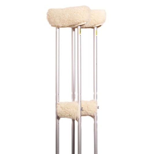 Essential Medical Supply Sheepette Crutch Covers Medical Pasteur Pharmacy