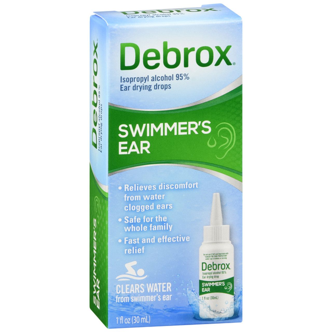 Debrox Swimmer's Ear Drops - 1 Fl Oz Ear Drops Pasteur Pharmacy