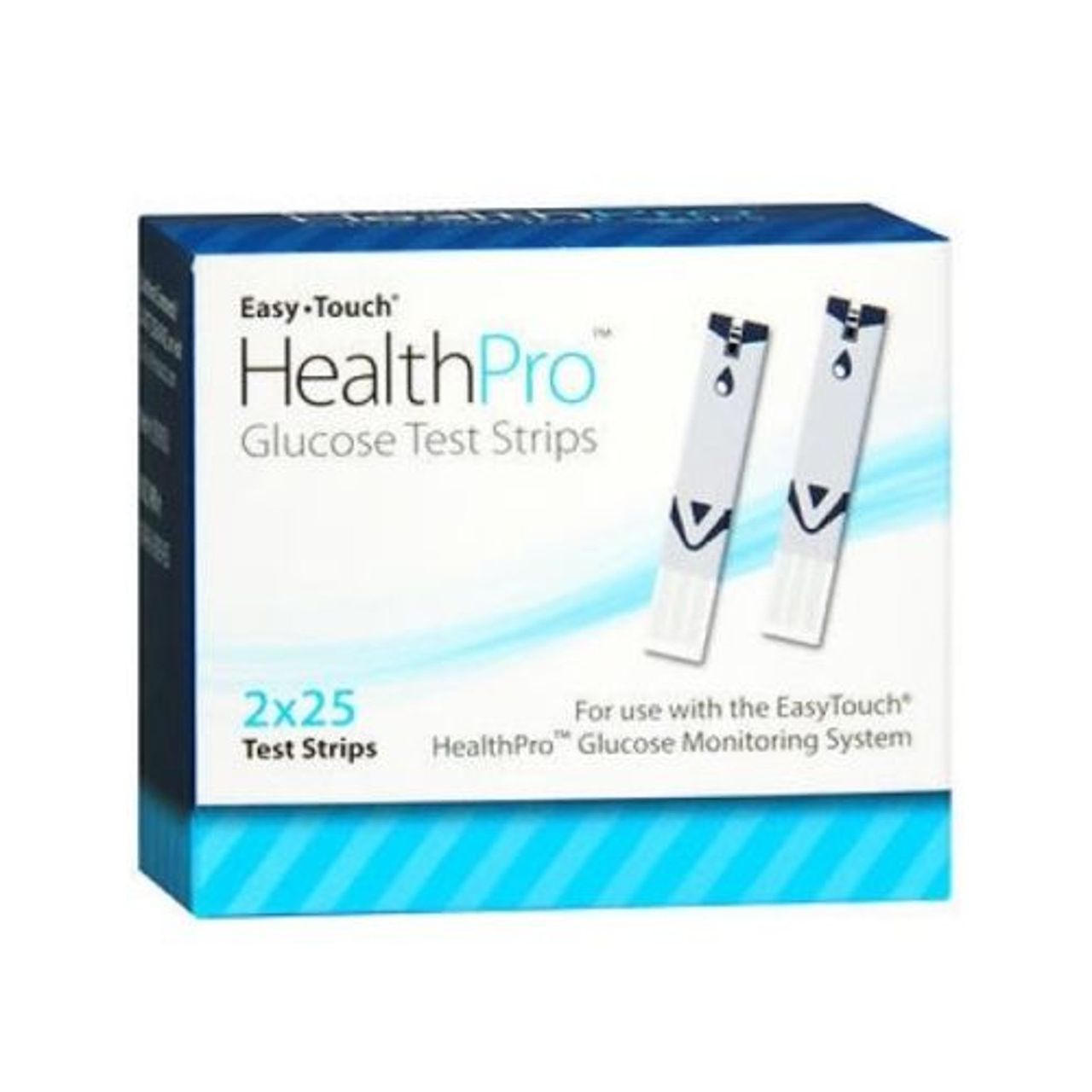 Mhc Medical Products Easy Touch Health Pro Glucose Test Strips 2 X 25 Blood Glucose Test Strips Pasteur Pharmacy