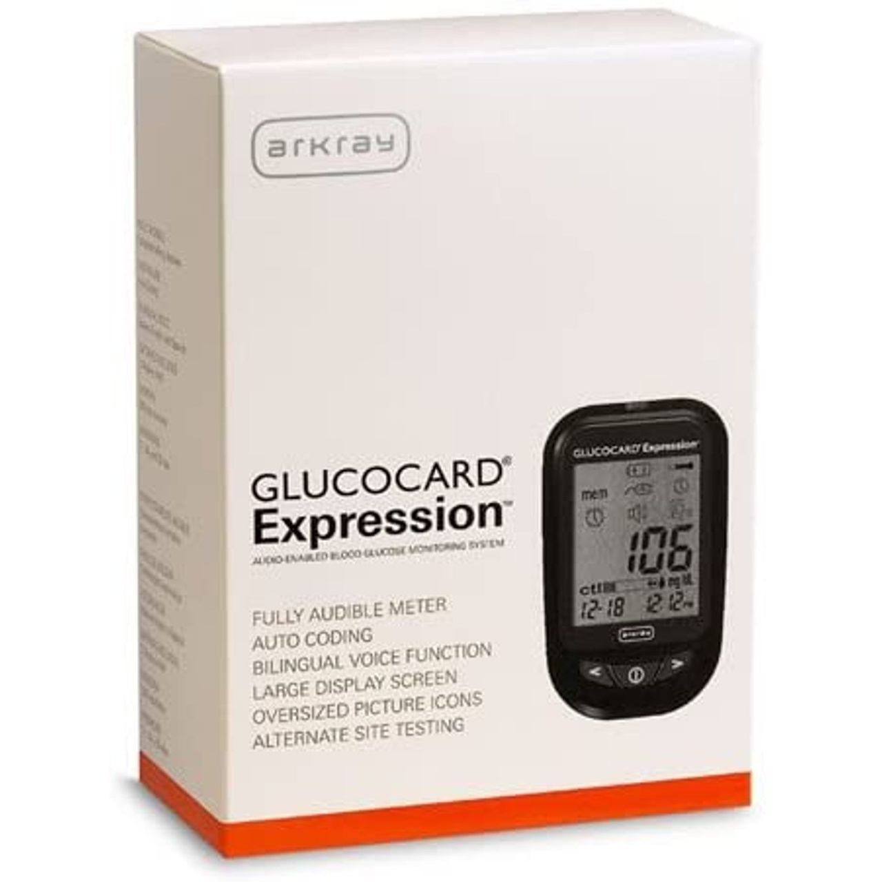 ArkRay Glucocard Expression Blood Glucose Meter Kit Blood Glucose Meters Pasteur Pharmacy