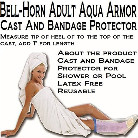 Bell-horn Aqua Armor Cast And Bandage Protector Adult Leg Long 1 Cast & Bandage Protectors Pasteur Pharmacy