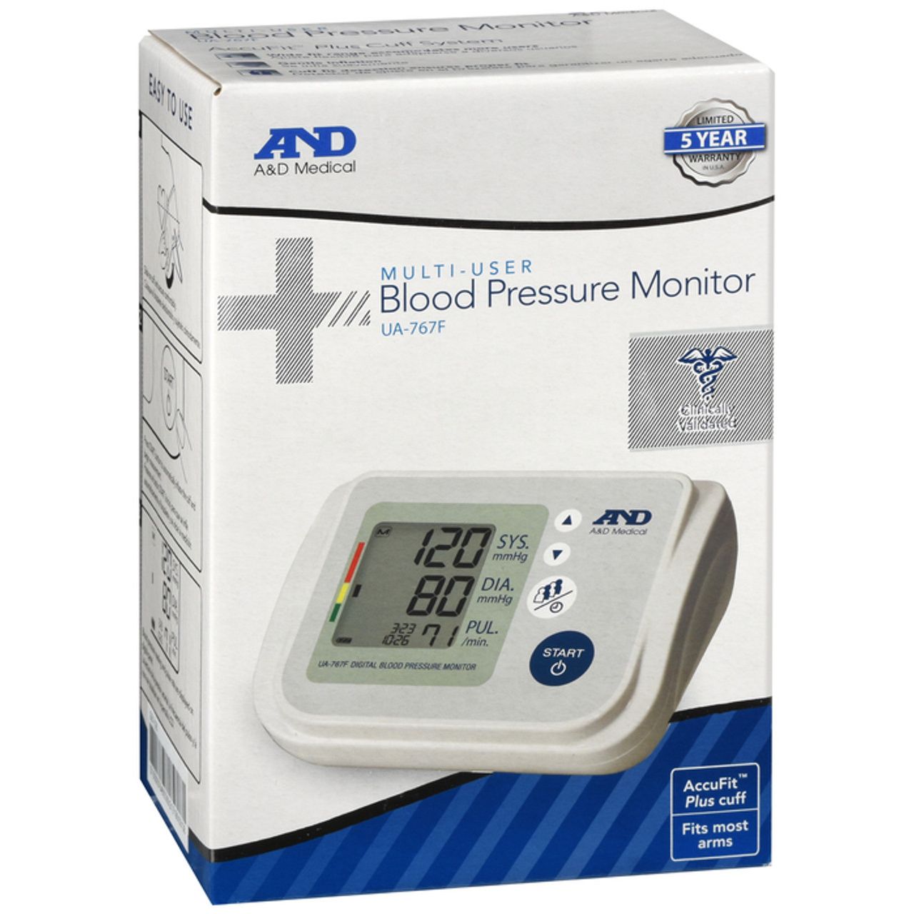 A&D Digital Blood Pressure Monitor Blood Pressure Monitors Pasteur Pharmacy