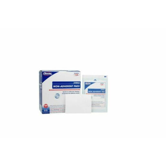 Dynarex Gauze Pads Non ADHERING 3 X 4 100/BOX Model First Aid Pasteur Pharmacy
