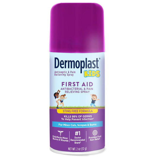 Dermoplast Kids First Aid No-Sting Spray - 2 Oz First Aid Pasteur Pharmacy