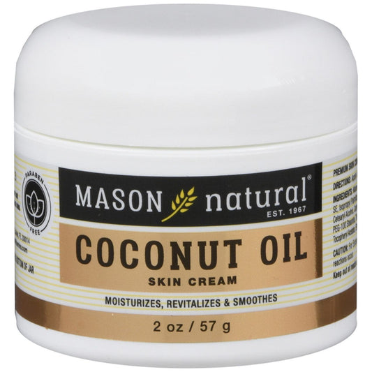 Mason Natural Coconut Oil Beauty Cream 2 Ounce Health & Beauty Pasteur Pharmacy