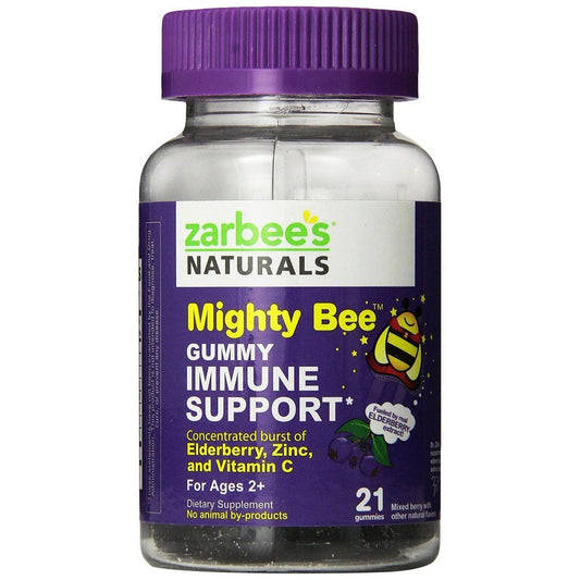 Zarbee's Daily Immune Support, With Real Elderberry, Children's, Gummies, Natural Berry Flavor Vitamins & Supplements Pasteur Pharmacy