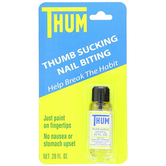 Thum Anti-Thumb Sucking & Nail Biting Liquid, 0.2 Oz Nails Pasteur Pharmacy