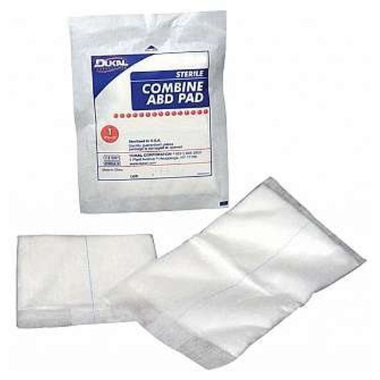 Dukal Corp ABD Sterile Pad, 8" X 7.5" - Model 5875, Tray Of 20 Medical Pasteur Pharmacy