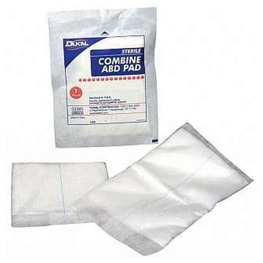Dukal 5590 Abdominal Pad Box Of 25 First Aid Pasteur Pharmacy