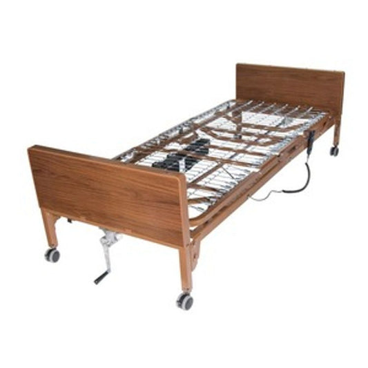 Drive Medical Delta Ultra Light Semi Electric Hospital Bed With Full Rails Beds & Bed Frames Pasteur Pharmacy