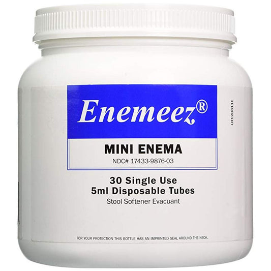 Enemeez Mini Enema 283mg, 30 Count – Fast-Acting Constipation Relief Personal Care Pasteur Pharmacy