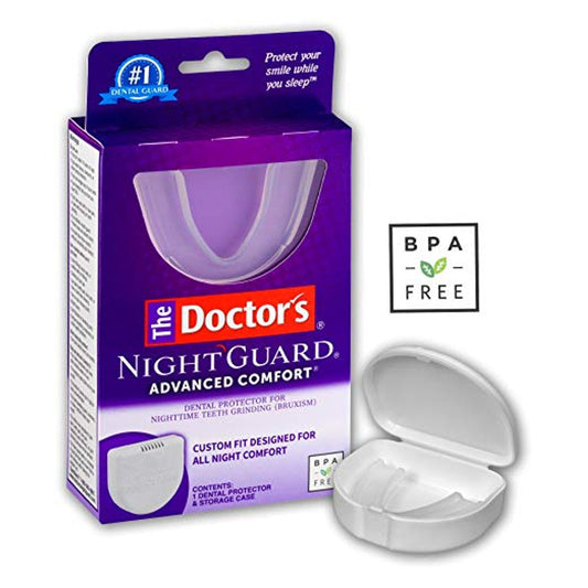 The Doctor's NightGuard Advanced Comfort, Dental Protector for Nighttime Teeth Grinding, 1 Count Oral Care Pasteur Pharmacy