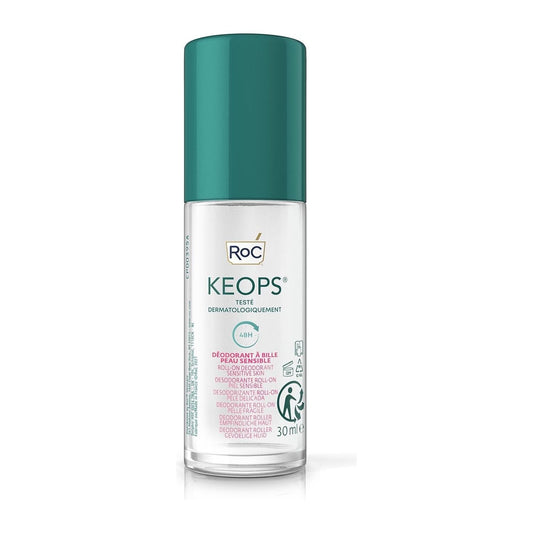 Roc Keops Sensitive Deodorant Roll-on 30ml / 1 Oz Deodorant Pasteur Pharmacy