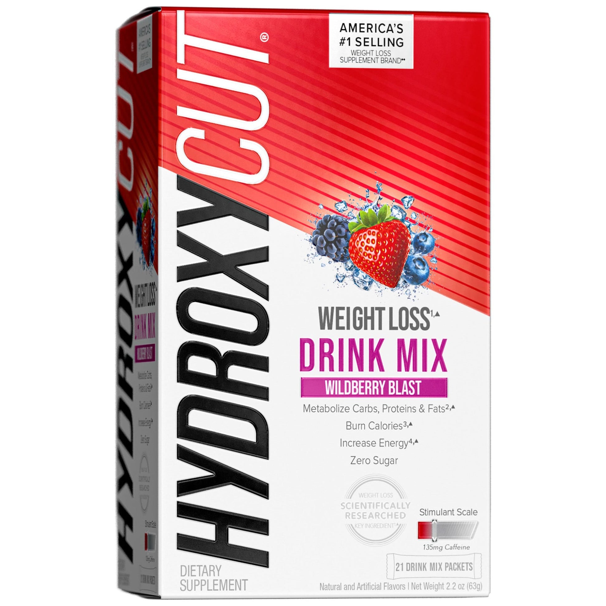 Hydroxycut Pro Clinical Instant Drink Mix Packets, Wildberry 21 ct Vitamins & Supplements Pasteur Pharmacy