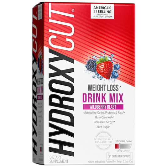 Hydroxycut Pro Clinical Instant Drink Mix Packets, Wildberry 21 ct Vitamins & Supplements Pasteur Pharmacy