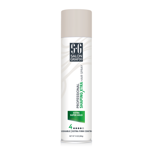 Salon Grafix Professional Shaping Hair Spray – Extra Super Hold (10 oz) Hair Care Pasteur Pharmacy