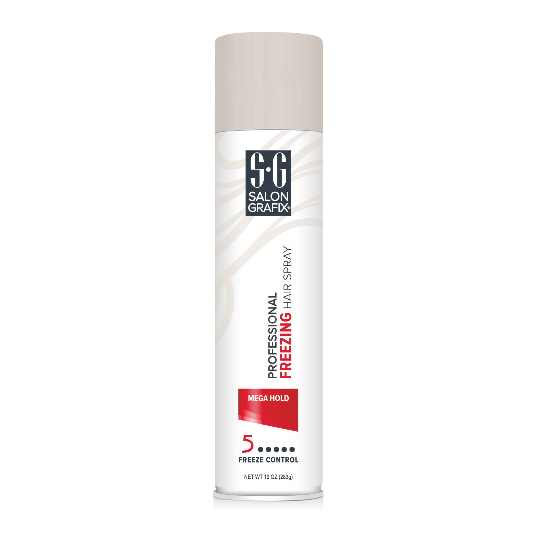 Salon Grafix Professional Freezing Mega Hold Hair Spray, 10 Ounce Hair Care Pasteur Pharmacy