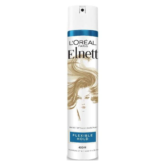 L'Oreal Elnett Hairspray Flexible Hold 400mL Hair Styling Products Pasteur Pharmacy