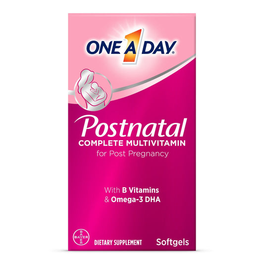 One A Day Postnatal Complete Multivitamin , 60 Softgels Vitamins & Supplements Pasteur Pharmacy