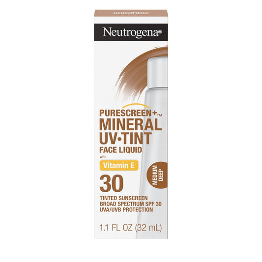 Neutrogena Purescreen Mineral Uv Tinted Face Sunscreen Spf 30 - 1.1 Oz Sunscreen Pasteur Pharmacy