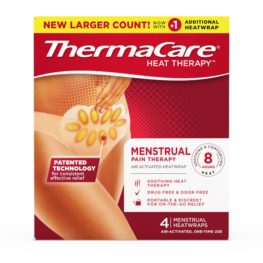 ThermaCare Heatwraps, Menstrual, Pain Therapy Health & Beauty Pasteur Pharmacy