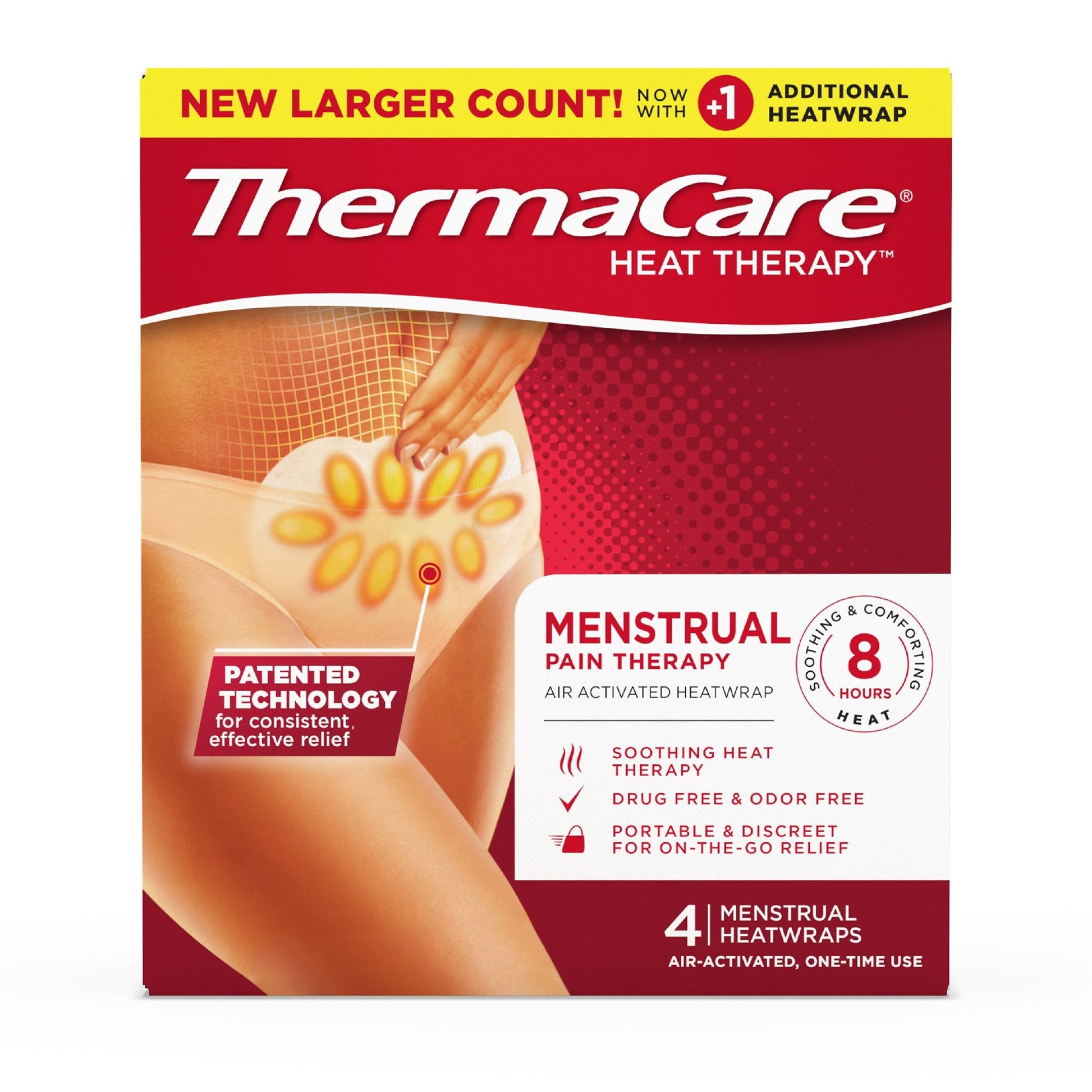 ThermaCare Heatwraps, Menstrual, Pain Therapy Health & Beauty Pasteur Pharmacy
