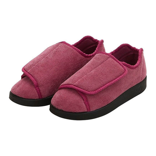 Silverts Slippers - Dusty Rose, Size 10 / 2X-Wide Shoes Pasteur Pharmacy