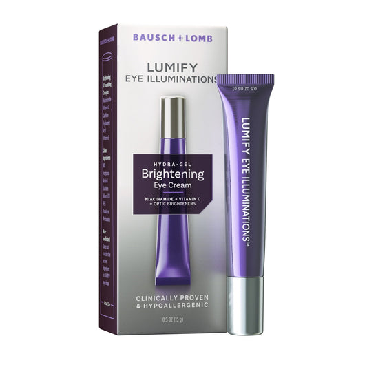 Bausch & Lomb Eye Cream, Brightening, Hydra Gel, Lumify 0.5 Oz Eye Cream Pasteur Pharmacy