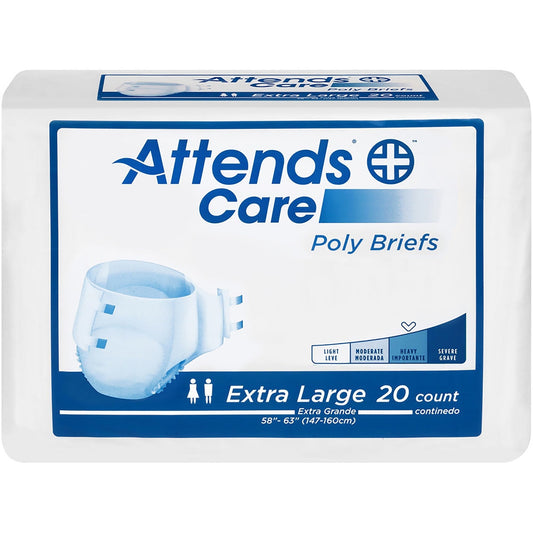 Attends Care Heavy Incontinence Brief, Extra Large 842980 Bicycle Shorts & Briefs Pasteur Pharmacy