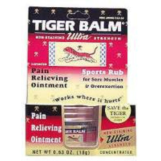 Tiger Balm Ultra Strength Pain Relieving Ointment Sports Rub Health & Beauty Pasteur Pharmacy