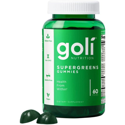 Goli Nutrition Vegan Supergreens Gummies Vitamins & Supplements Pasteur Pharmacy