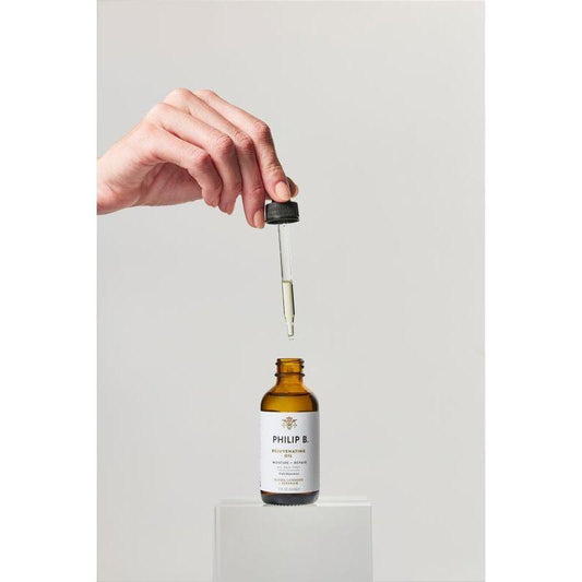 Philip B. Rejuvenating Oil Treat Dry Damaged Hair & Scalp 2 oz Hair & Scalp Treatment Pasteur Pharmacy