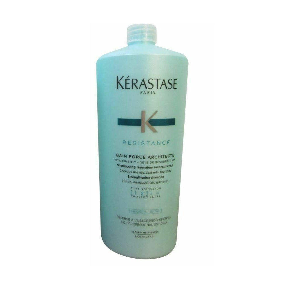 Kerastase Resistance Bain Force Architecte Shampoo 34 Fluid Ounce Shampoo Pasteur Pharmacy