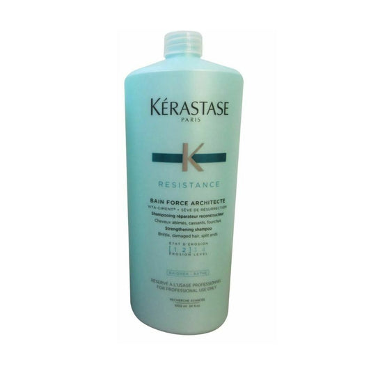 Kerastase Resistance Bain Force Architecte Shampoo 34 Fluid Ounce Shampoo Pasteur Pharmacy