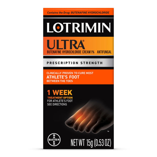 Lotrimin Ultra Athlete's Foot Antifungal Cream, 1-Week Treatment - 0.53 oz Foot Care Pasteur Pharmacy