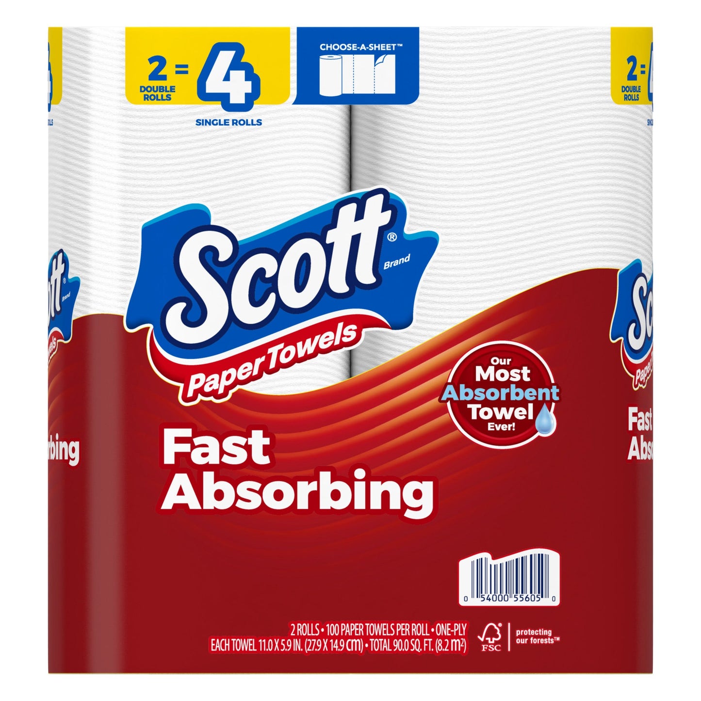 Scott Paper Towels, Double Rolls, One Ply Paper Towels Pasteur Pharmacy
