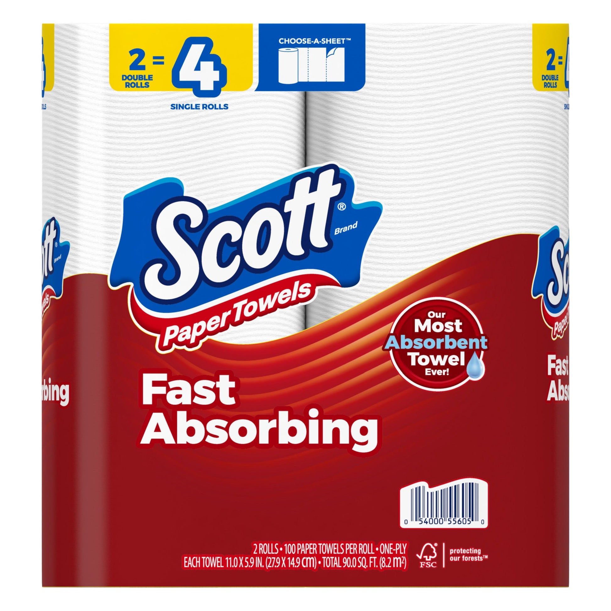 Scott Paper Towels, Double Rolls, One Ply Paper Towels Pasteur Pharmacy