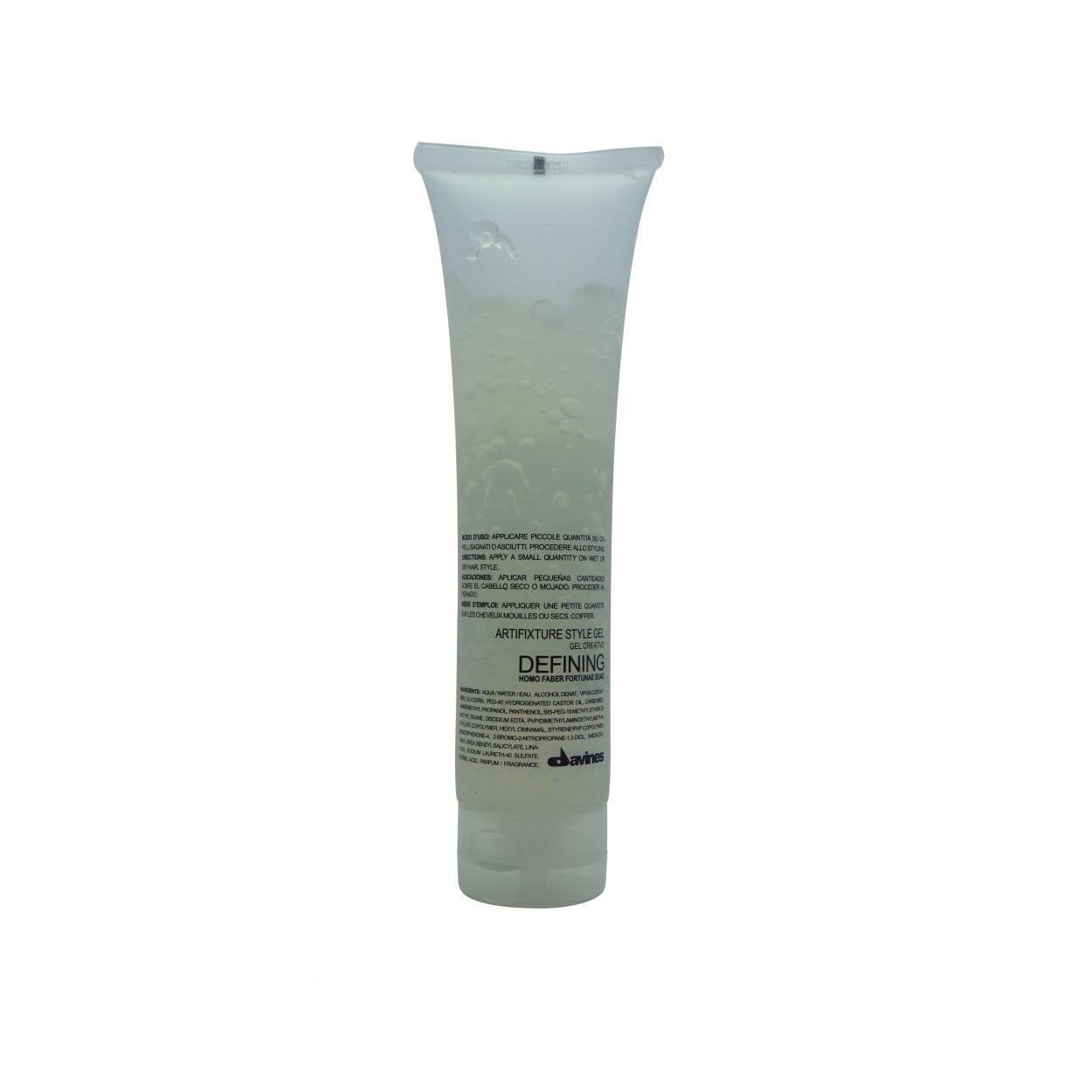 Davines Gel Defining System Artifixture Style 150ml/5oz Conductivity Gels & Lotions Pasteur Pharmacy