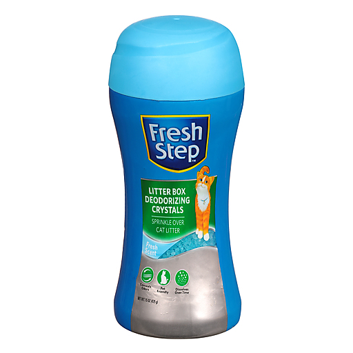 Fresh Step Litter Box Scent Crystals In Scent, 15oz Cat Litter Pasteur Pharmacy