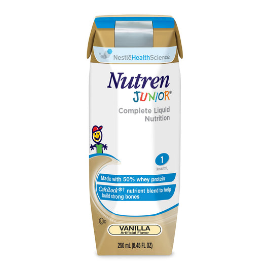 Nestle Nutren Junior Vanilla -brickpacks- Case Of 24, 8.45 FL OZ Each Baby Formula Pasteur Pharmacy
