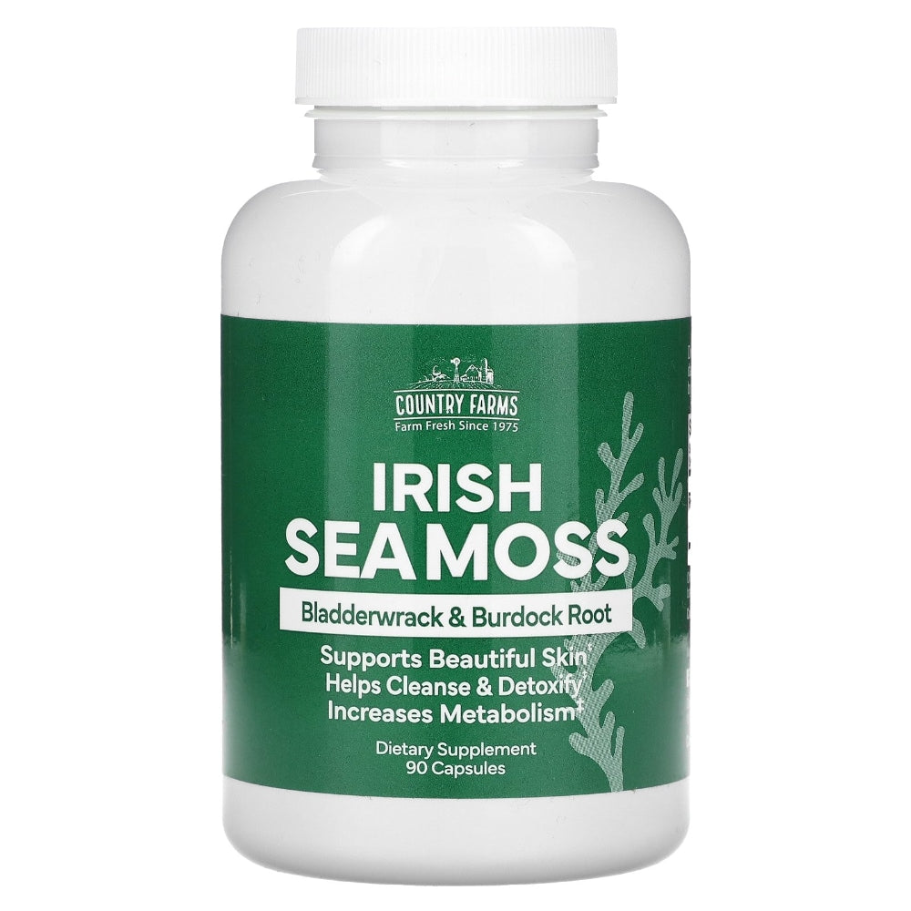 Country Farms Irish Sea Moss Capsules 90Ct Vitamins & Supplements Pasteur Pharmacy