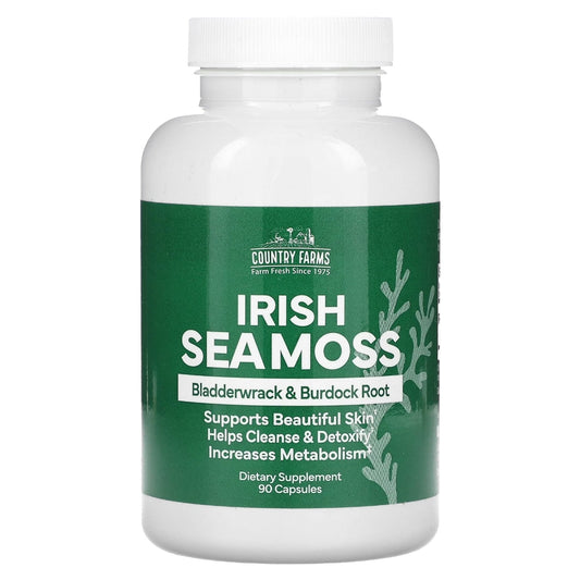 Country Farms Irish Sea Moss Capsules 90Ct Vitamins & Supplements Pasteur Pharmacy