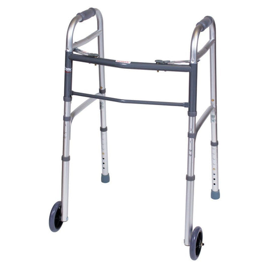 Carex Folding Walker With Wheels Walkers Pasteur Pharmacy