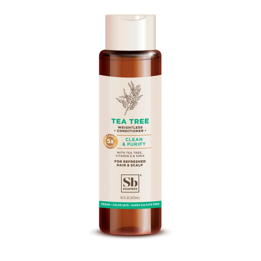 Soapbox Er, Weightless, Tea Tree, Clean & Purify 16 Fl Oz Conditioners Pasteur Pharmacy
